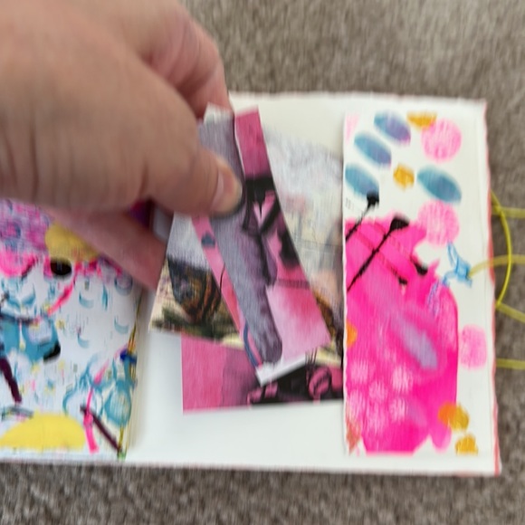 Homemade art journal - Picture 3 of 10